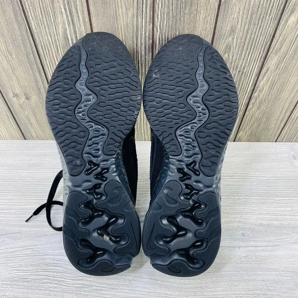 Nike Renew Run 2 Shoes Men's 11  Triple Black Low Top Athletic Running Sneakers - Picture 16 of 16